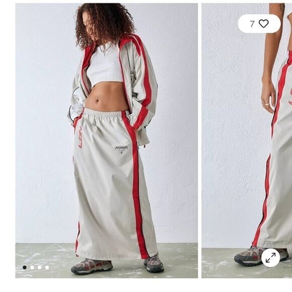 Jaded London Pants - NWT Jaded London Maxi Track Skirt XS